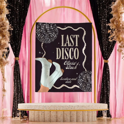 Dance and Casino Bachelorette Banner – Custom Bach Décor | #35
