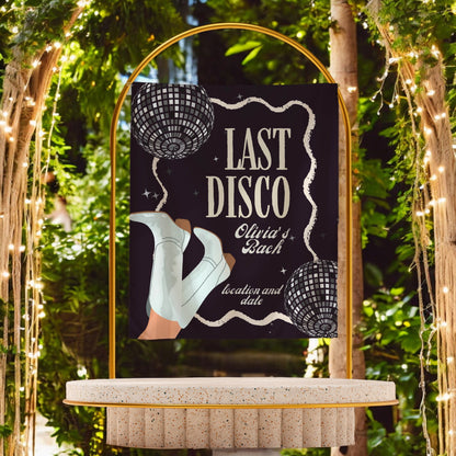 Dance and Casino Bachelorette Banner – Custom Bach Décor | #35