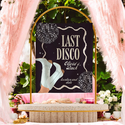 Dance and Casino Bachelorette Banner – Custom Bach Décor | #35