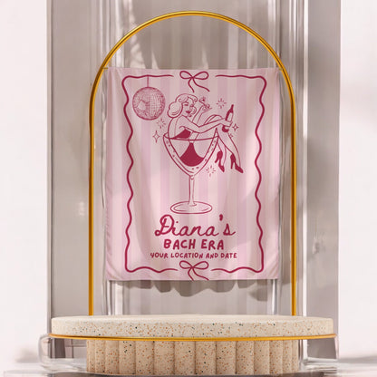 Disco Cocktail Bachelorette Banner – Custom Bach Décor | #75