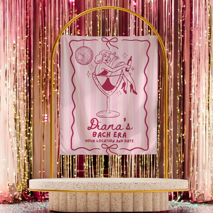 Disco Cocktail Bachelorette Banner – Custom Bach Décor | #75