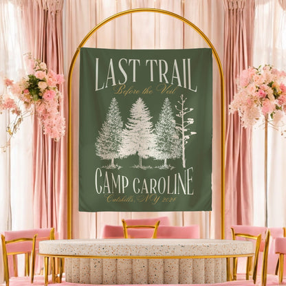 Hiking Bachelorette Banner – Custom Bach Décor | #71