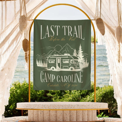 Camp Bachelorette Banner – Custom Bach Décor | #70