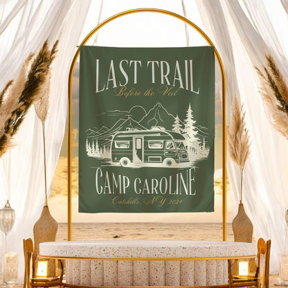 Camp Bachelorette Banner – Custom Bach Décor | #70