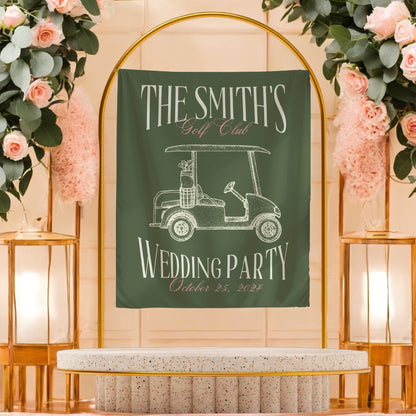 Golf Bachelorette Banner – Custom Bach Décor | #62