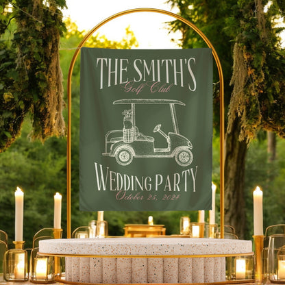 Golf Bachelorette Banner – Custom Bach Décor | #62