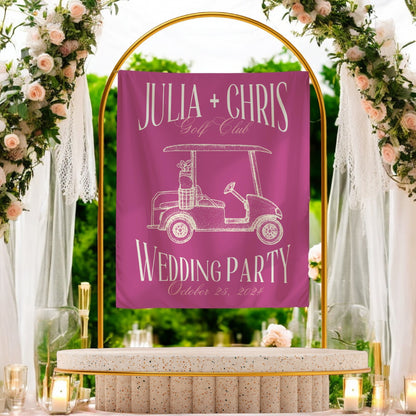 Golf Bachelorette Banner – Custom Bach Décor | #62