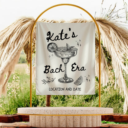 Cocktail Bachelorette Banner – Custom Bach Décor | #82