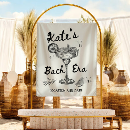 Cocktail Bachelorette Banner – Custom Bach Décor | #82