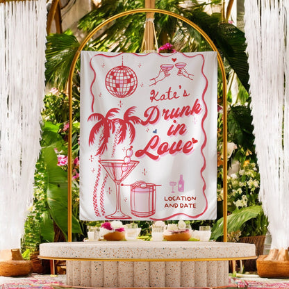 Coastal Bachelorette Banner – Custom Bach Décor | #60