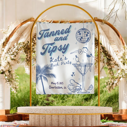 Beach Bachelorette Banner – Custom Bach Décor | #59