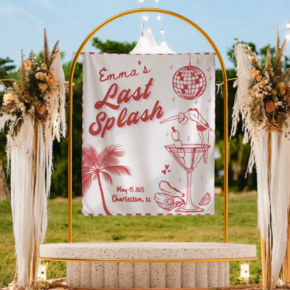 Beach Bachelorette Banner – Custom Bach Décor | #59