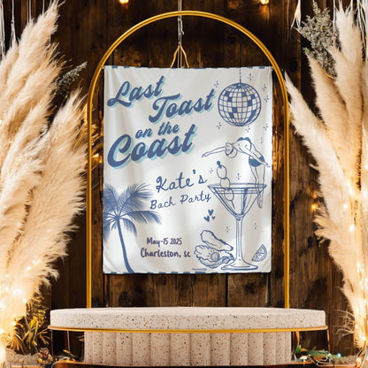 Beach Bachelorette Banner – Custom Bach Décor | #59