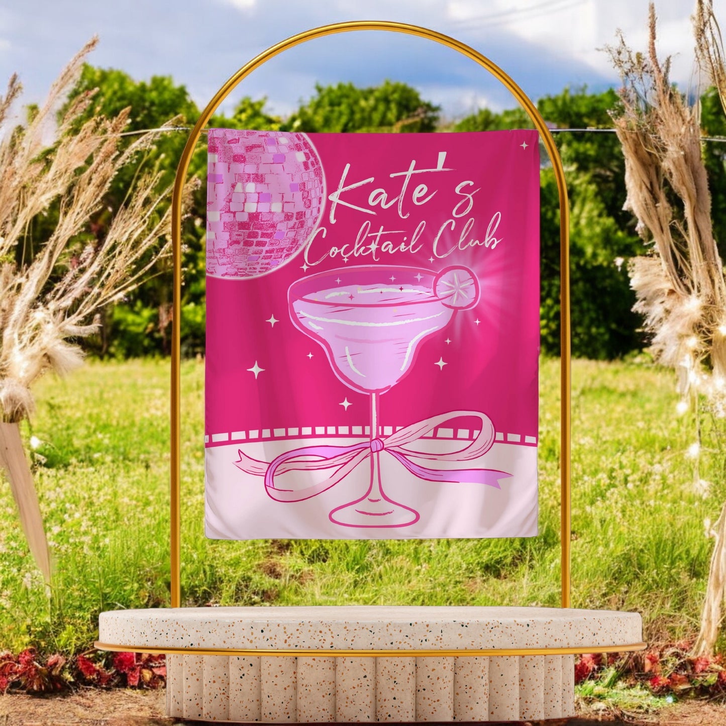 Disco Bachelorette Banner – Custom Bach Décor | #57