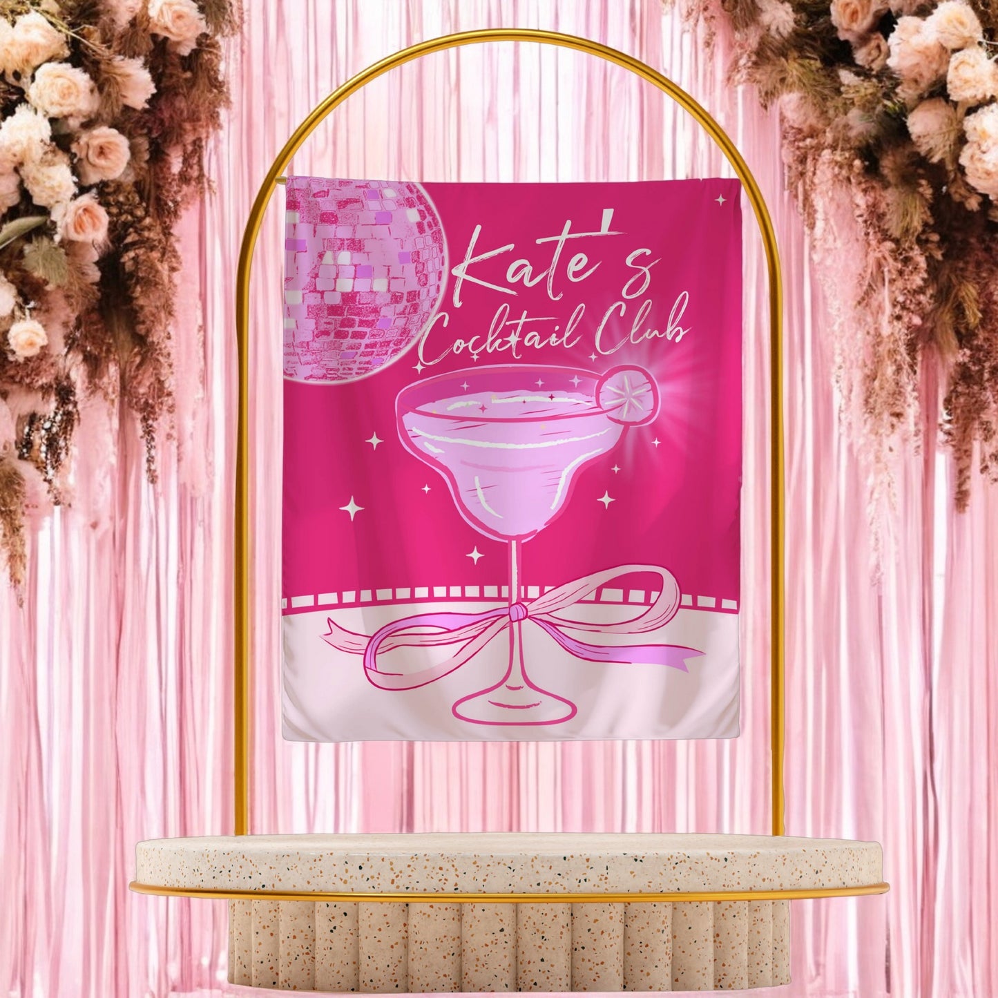 Disco Bachelorette Banner – Custom Bach Décor | #57