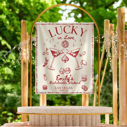 Casino Bachelorette Banner – Custom Bach Décor | #55