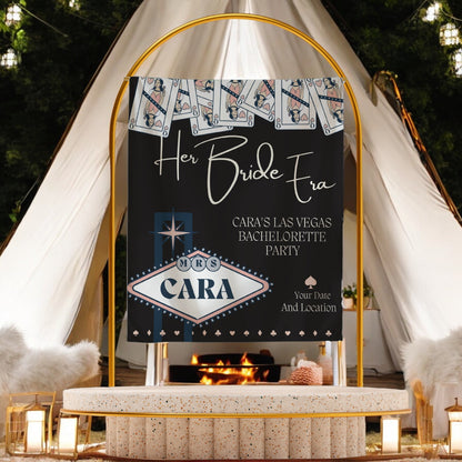 Vegas Casino Bachelorette Banner – Custom Bach Décor | #7