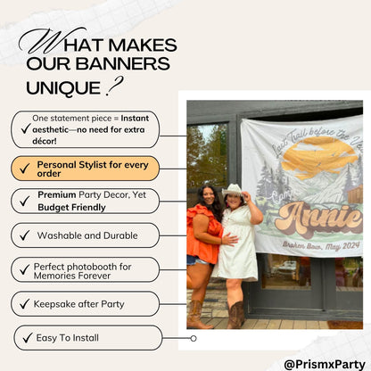 Camp Bachelorette Banner – Custom Bach Décor | #38