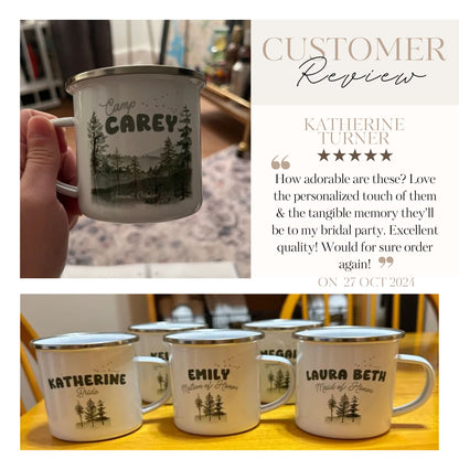 Custom Enamel Mug- Unbreakable