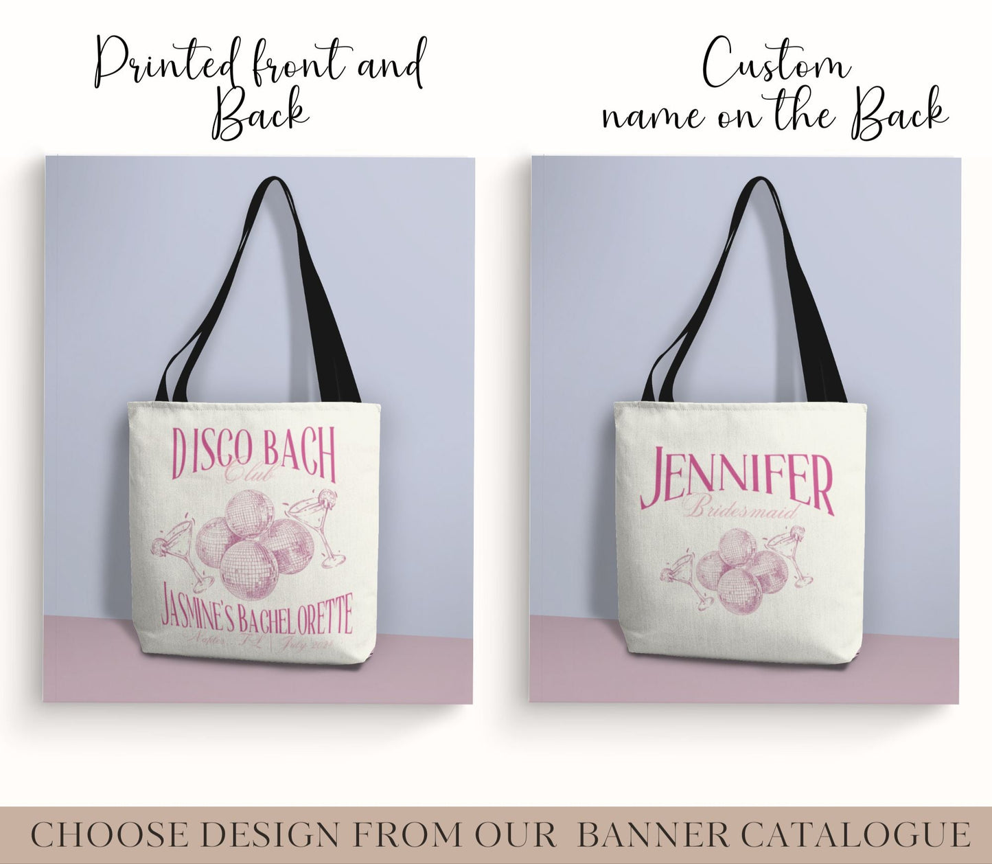 Custom Tote Bag- ❤️‍🔥ALL OVER PRINT🔥