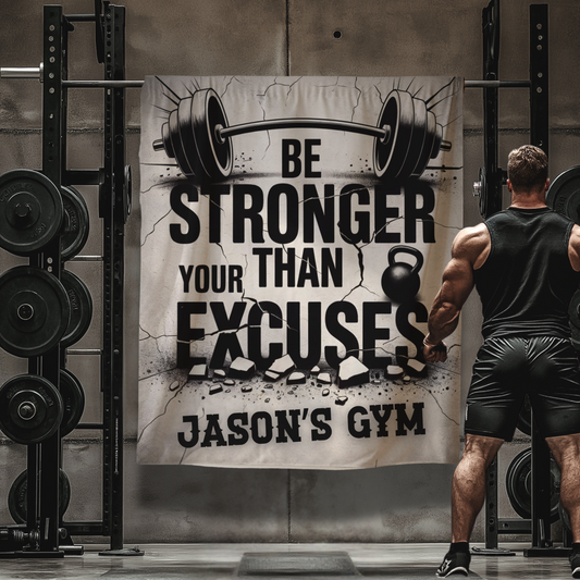 Personalized Gym Tapestry