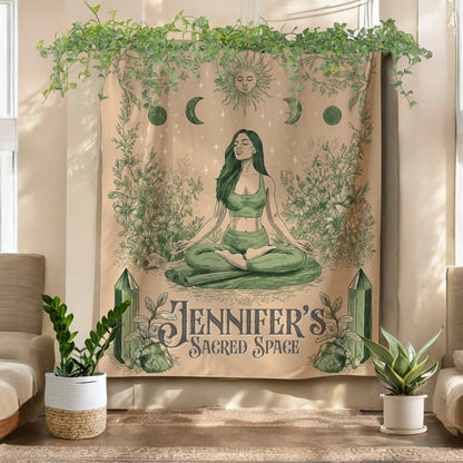 Yoga Custom Tapestry- Create your Meditation and Yoga Space