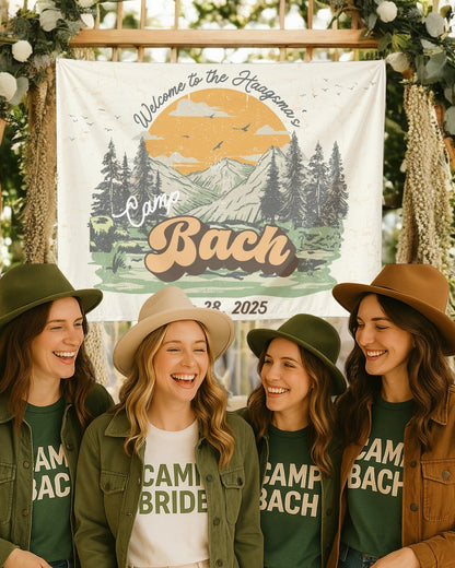 Camp Bachelorette Banner – Custom Bach Décor | #38