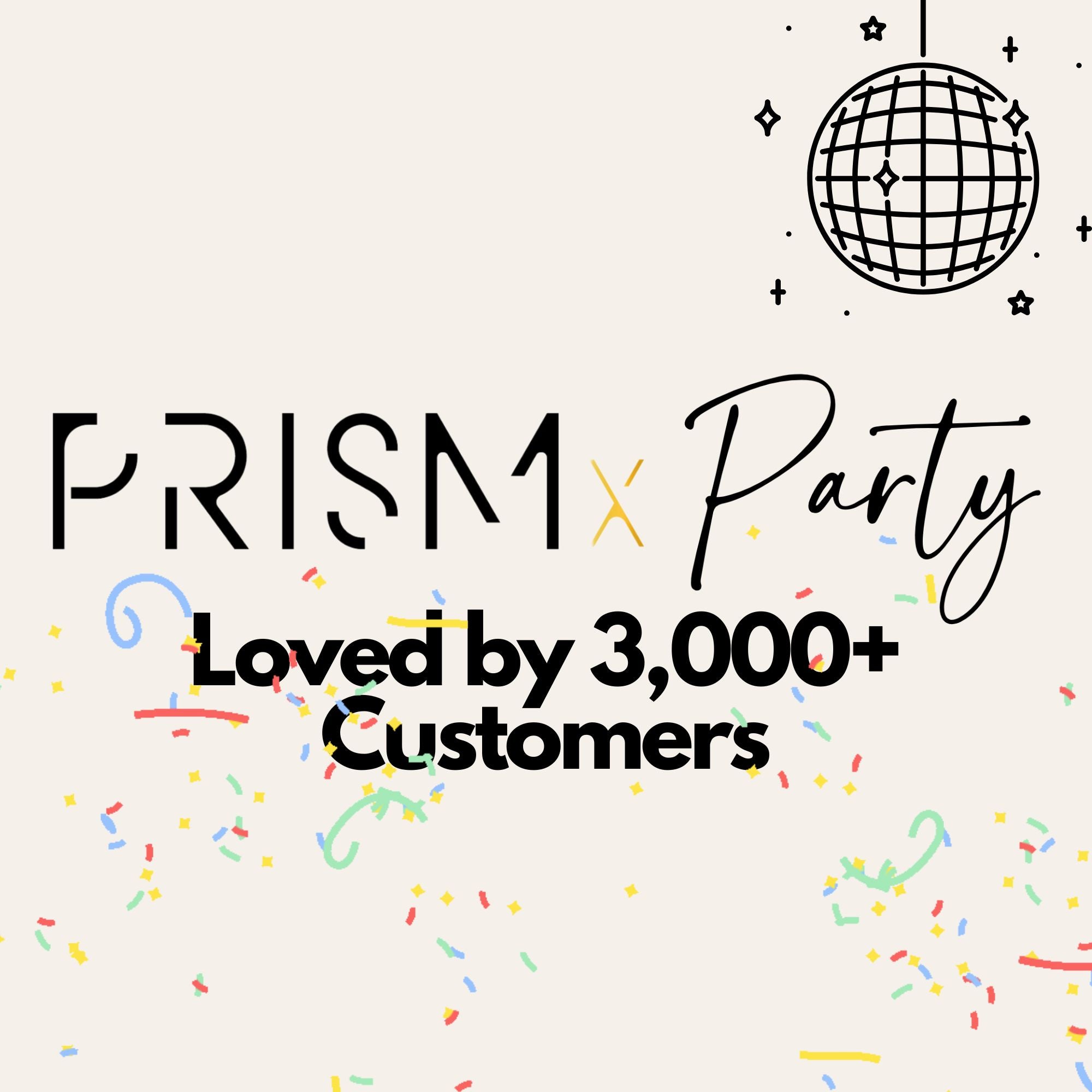 Load video: dynamic slideshow video showcasing PRISMx Party’s custom celebration banners in various themes like bachelorette, camp, golf, and nautical. The video begins with the PRISMx Party logo and a bold statement about 3,000+ happy customers. It then transitions through high-quality images of banners displayed in different settings, from cozy cabins and outdoor campsites to chic indoor venues and poolside parties. Each scene highlights the personalization and vibrant designs of the banners, with close-ups of the fabric and prints. The video ends with a strong call-to-action, encouraging viewers to get their own statement piece for their celebrations.
